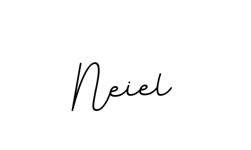 It looks lik you need a new signature style for name Neiel. Design unique handwritten (BallpointsItalic-DORy9) signature with our free signature maker in just a few clicks. Neiel signature style 11 images and pictures png