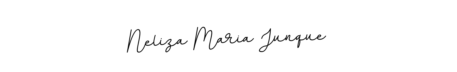 Make a beautiful signature design for name Neliza Maria Junque. Use this online signature maker to create a handwritten signature for free. Neliza Maria Junque signature style 11 images and pictures png