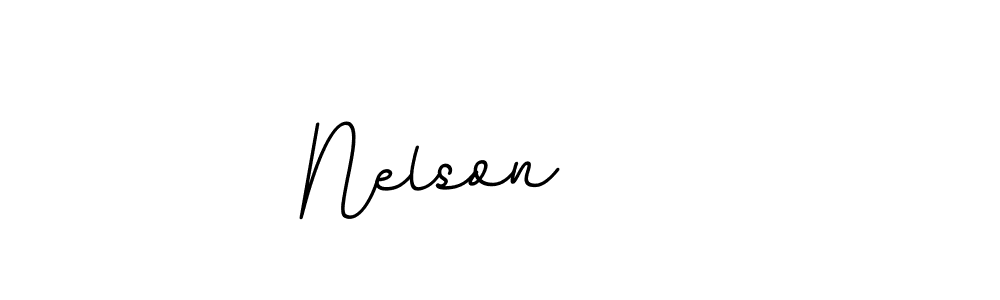 Design your own signature with our free online signature maker. With this signature software, you can create a handwritten (BallpointsItalic-DORy9) signature for name Nelson    . Nelson     signature style 11 images and pictures png