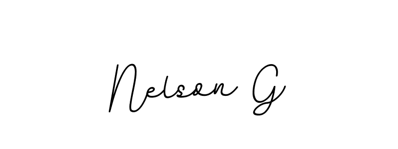 BallpointsItalic-DORy9 is a professional signature style that is perfect for those who want to add a touch of class to their signature. It is also a great choice for those who want to make their signature more unique. Get Nelson G name to fancy signature for free. Nelson G signature style 11 images and pictures png