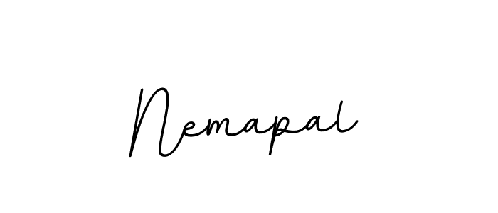 Here are the top 10 professional signature styles for the name Nemapal. These are the best autograph styles you can use for your name. Nemapal signature style 11 images and pictures png