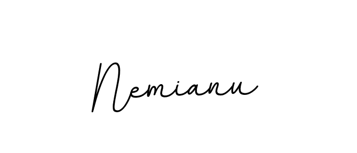 This is the best signature style for the Nemianu name. Also you like these signature font (BallpointsItalic-DORy9). Mix name signature. Nemianu signature style 11 images and pictures png