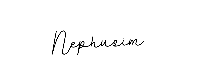 How to make Nephusim signature? BallpointsItalic-DORy9 is a professional autograph style. Create handwritten signature for Nephusim name. Nephusim signature style 11 images and pictures png