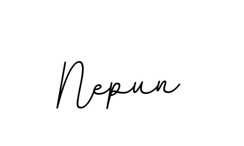 Nepun stylish signature style. Best Handwritten Sign (BallpointsItalic-DORy9) for my name. Handwritten Signature Collection Ideas for my name Nepun. Nepun signature style 11 images and pictures png