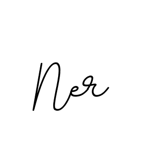 How to make Ner name signature. Use BallpointsItalic-DORy9 style for creating short signs online. This is the latest handwritten sign. Ner signature style 11 images and pictures png