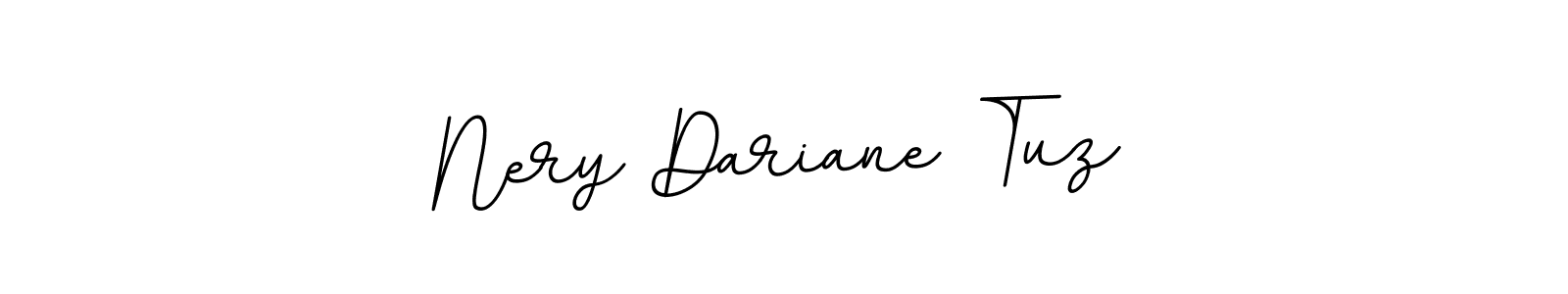 It looks lik you need a new signature style for name Nery Dariane Tuz. Design unique handwritten (BallpointsItalic-DORy9) signature with our free signature maker in just a few clicks. Nery Dariane Tuz signature style 11 images and pictures png