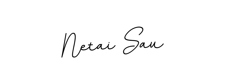 Also we have Netai Sau name is the best signature style. Create professional handwritten signature collection using BallpointsItalic-DORy9 autograph style. Netai Sau signature style 11 images and pictures png