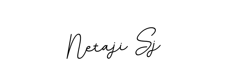 The best way (BallpointsItalic-DORy9) to make a short signature is to pick only two or three words in your name. The name Netaji Sj include a total of six letters. For converting this name. Netaji Sj signature style 11 images and pictures png