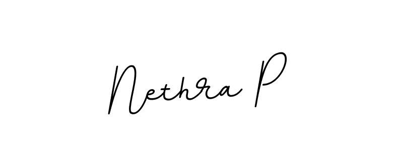 BallpointsItalic-DORy9 is a professional signature style that is perfect for those who want to add a touch of class to their signature. It is also a great choice for those who want to make their signature more unique. Get Nethra P name to fancy signature for free. Nethra P signature style 11 images and pictures png