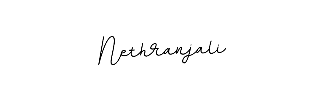 Design your own signature with our free online signature maker. With this signature software, you can create a handwritten (BallpointsItalic-DORy9) signature for name Nethranjali. Nethranjali signature style 11 images and pictures png