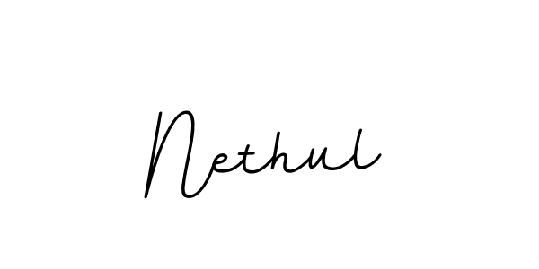 Similarly BallpointsItalic-DORy9 is the best handwritten signature design. Signature creator online .You can use it as an online autograph creator for name Nethul. Nethul signature style 11 images and pictures png