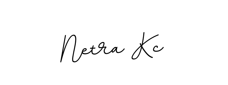 Design your own signature with our free online signature maker. With this signature software, you can create a handwritten (BallpointsItalic-DORy9) signature for name Netra Kc. Netra Kc signature style 11 images and pictures png