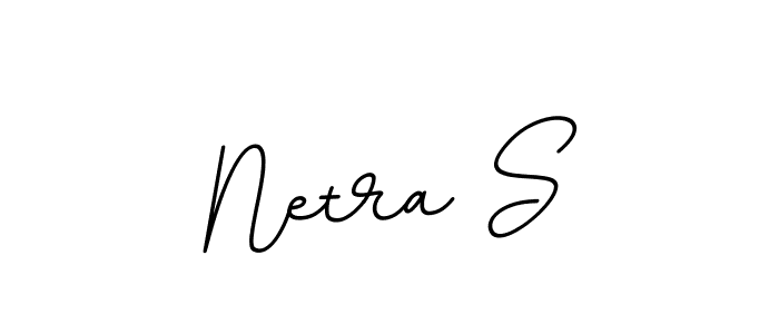 How to make Netra S name signature. Use BallpointsItalic-DORy9 style for creating short signs online. This is the latest handwritten sign. Netra S signature style 11 images and pictures png