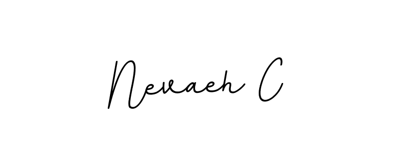 Also You can easily find your signature by using the search form. We will create Nevaeh C name handwritten signature images for you free of cost using BallpointsItalic-DORy9 sign style. Nevaeh C signature style 11 images and pictures png