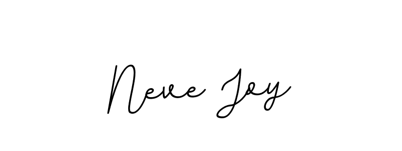 Design your own signature with our free online signature maker. With this signature software, you can create a handwritten (BallpointsItalic-DORy9) signature for name Neve Joy. Neve Joy signature style 11 images and pictures png