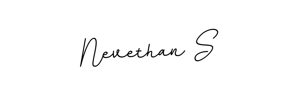 Also You can easily find your signature by using the search form. We will create Nevethan S name handwritten signature images for you free of cost using BallpointsItalic-DORy9 sign style. Nevethan S signature style 11 images and pictures png