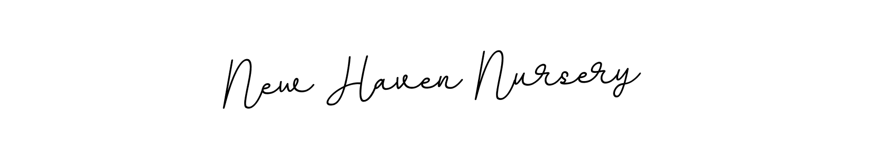 Use a signature maker to create a handwritten signature online. With this signature software, you can design (BallpointsItalic-DORy9) your own signature for name New Haven Nursery. New Haven Nursery signature style 11 images and pictures png