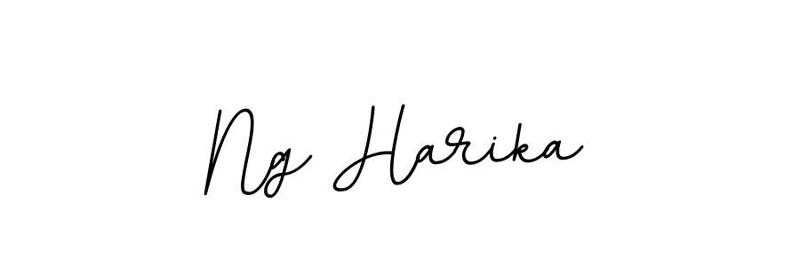 Also You can easily find your signature by using the search form. We will create Ng Harika name handwritten signature images for you free of cost using BallpointsItalic-DORy9 sign style. Ng Harika signature style 11 images and pictures png