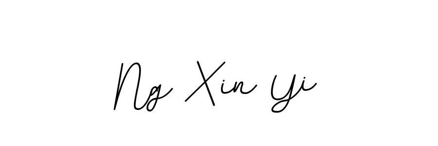 Create a beautiful signature design for name Ng Xin Yi. With this signature (BallpointsItalic-DORy9) fonts, you can make a handwritten signature for free. Ng Xin Yi signature style 11 images and pictures png