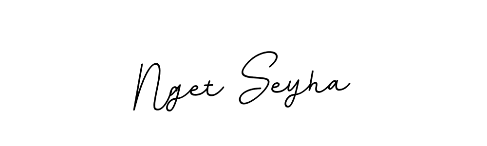 Also You can easily find your signature by using the search form. We will create Nget Seyha name handwritten signature images for you free of cost using BallpointsItalic-DORy9 sign style. Nget Seyha signature style 11 images and pictures png