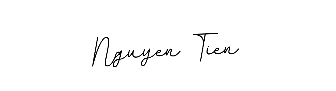 Nguyen Tien stylish signature style. Best Handwritten Sign (BallpointsItalic-DORy9) for my name. Handwritten Signature Collection Ideas for my name Nguyen Tien. Nguyen Tien signature style 11 images and pictures png