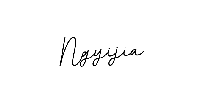 Use a signature maker to create a handwritten signature online. With this signature software, you can design (BallpointsItalic-DORy9) your own signature for name Ngyijia. Ngyijia signature style 11 images and pictures png