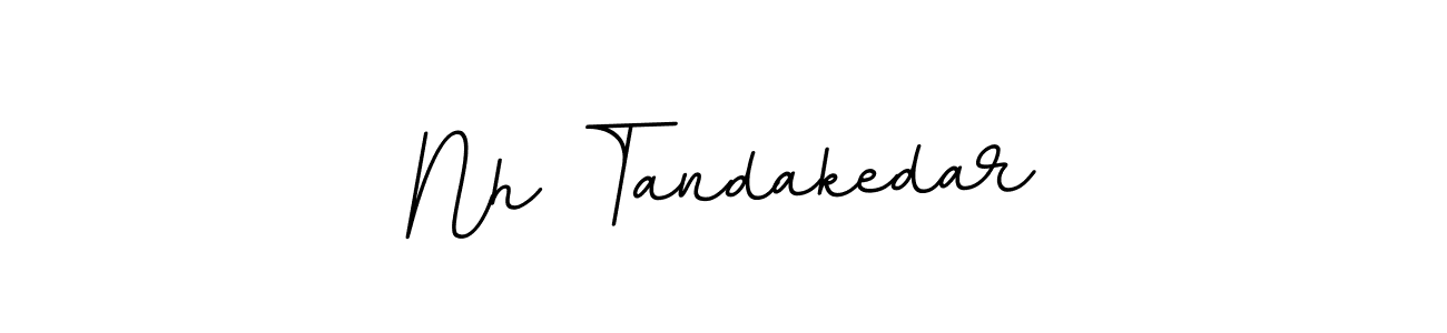 This is the best signature style for the Nh Tandakedar name. Also you like these signature font (BallpointsItalic-DORy9). Mix name signature. Nh Tandakedar signature style 11 images and pictures png