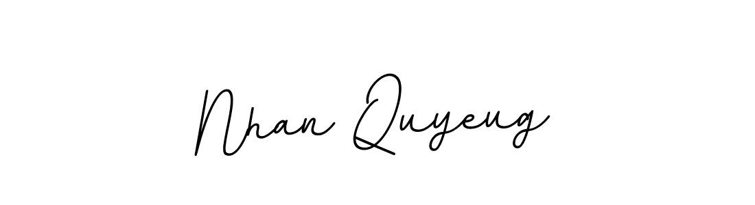 Use a signature maker to create a handwritten signature online. With this signature software, you can design (BallpointsItalic-DORy9) your own signature for name Nhan Quyeug. Nhan Quyeug signature style 11 images and pictures png