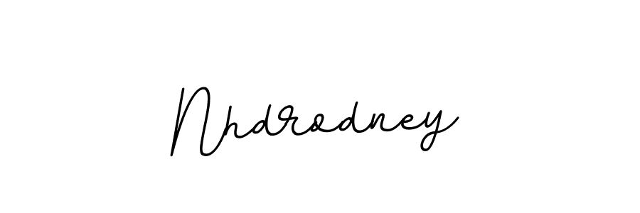 Create a beautiful signature design for name Nhdrodney. With this signature (BallpointsItalic-DORy9) fonts, you can make a handwritten signature for free. Nhdrodney signature style 11 images and pictures png