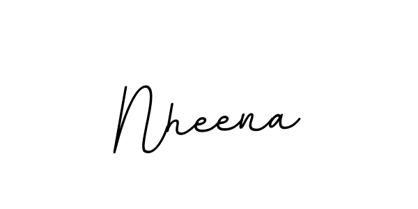 Also we have Nheena name is the best signature style. Create professional handwritten signature collection using BallpointsItalic-DORy9 autograph style. Nheena signature style 11 images and pictures png