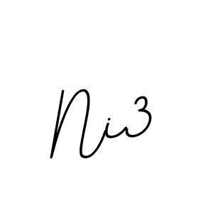 Also we have Ni3 name is the best signature style. Create professional handwritten signature collection using BallpointsItalic-DORy9 autograph style. Ni3 signature style 11 images and pictures png