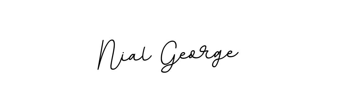 BallpointsItalic-DORy9 is a professional signature style that is perfect for those who want to add a touch of class to their signature. It is also a great choice for those who want to make their signature more unique. Get Nial George name to fancy signature for free. Nial George signature style 11 images and pictures png