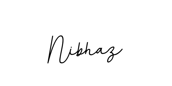 Also we have Nibhaz name is the best signature style. Create professional handwritten signature collection using BallpointsItalic-DORy9 autograph style. Nibhaz signature style 11 images and pictures png