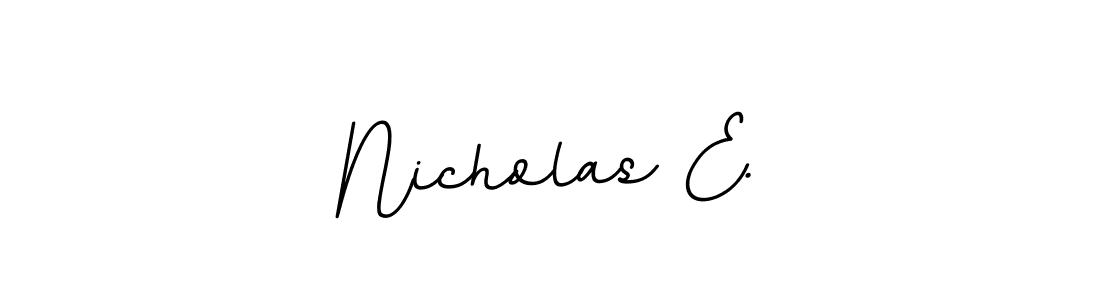 See photos of Nicholas E. official signature by Spectra . Check more albums & portfolios. Read reviews & check more about BallpointsItalic-DORy9 font. Nicholas E. signature style 11 images and pictures png