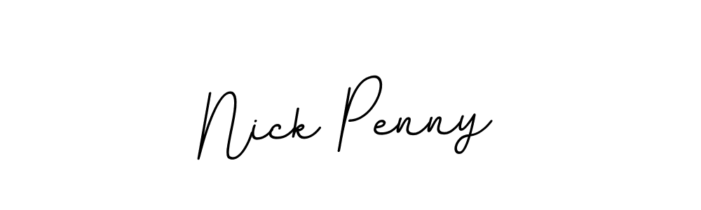 Make a beautiful signature design for name Nick Penny. Use this online signature maker to create a handwritten signature for free. Nick Penny signature style 11 images and pictures png