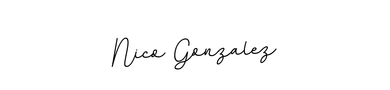 Also we have Nico Gonzalez name is the best signature style. Create professional handwritten signature collection using BallpointsItalic-DORy9 autograph style. Nico Gonzalez signature style 11 images and pictures png