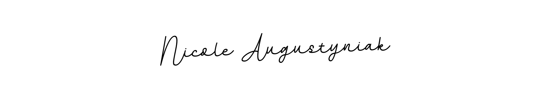 if you are searching for the best signature style for your name Nicole Augustyniak. so please give up your signature search. here we have designed multiple signature styles  using BallpointsItalic-DORy9. Nicole Augustyniak signature style 11 images and pictures png