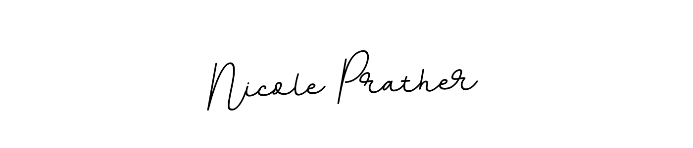 Nicole Prather stylish signature style. Best Handwritten Sign (BallpointsItalic-DORy9) for my name. Handwritten Signature Collection Ideas for my name Nicole Prather. Nicole Prather signature style 11 images and pictures png
