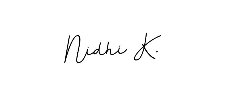 Best and Professional Signature Style for Nidhi K.. BallpointsItalic-DORy9 Best Signature Style Collection. Nidhi K. signature style 11 images and pictures png