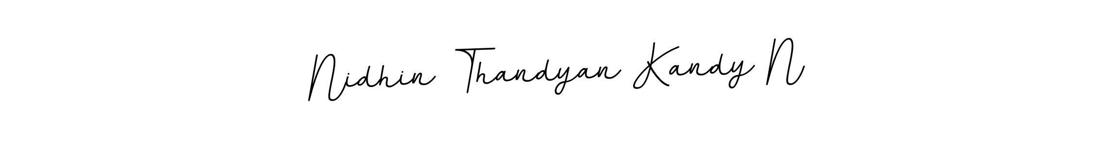 Also we have Nidhin Thandyan Kandy N name is the best signature style. Create professional handwritten signature collection using BallpointsItalic-DORy9 autograph style. Nidhin Thandyan Kandy N signature style 11 images and pictures png