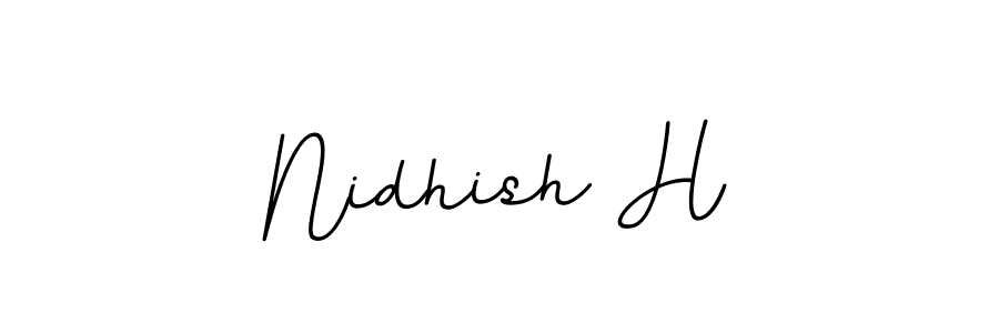 You can use this online signature creator to create a handwritten signature for the name Nidhish H. This is the best online autograph maker. Nidhish H signature style 11 images and pictures png