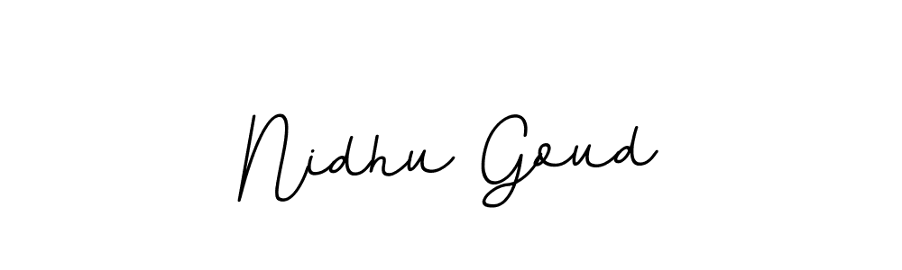 BallpointsItalic-DORy9 is a professional signature style that is perfect for those who want to add a touch of class to their signature. It is also a great choice for those who want to make their signature more unique. Get Nidhu Goud name to fancy signature for free. Nidhu Goud signature style 11 images and pictures png