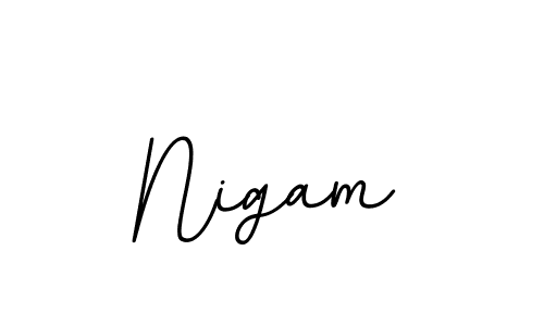 How to Draw Nigam signature style? BallpointsItalic-DORy9 is a latest design signature styles for name Nigam. Nigam signature style 11 images and pictures png