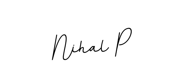 Best and Professional Signature Style for Nihal P. BallpointsItalic-DORy9 Best Signature Style Collection. Nihal P signature style 11 images and pictures png
