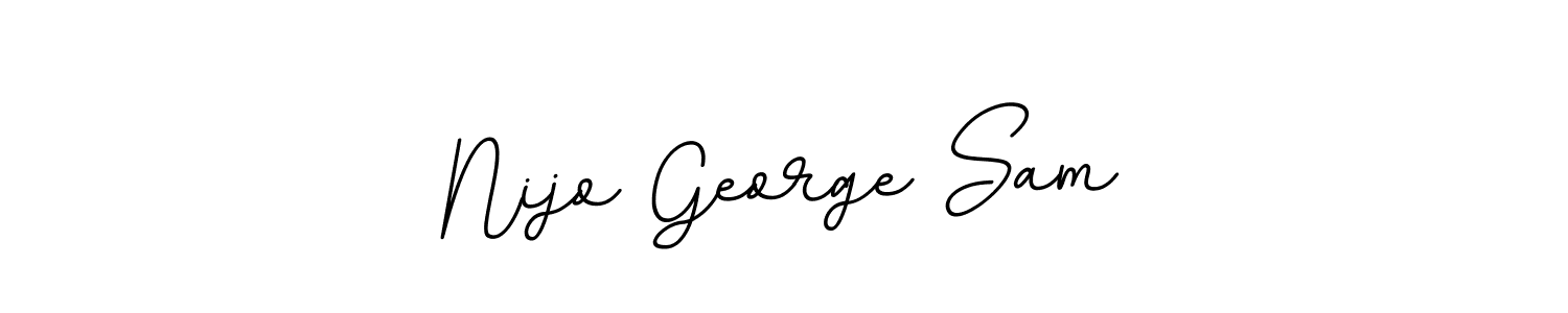 Check out images of Autograph of Nijo George Sam name. Actor Nijo George Sam Signature Style. BallpointsItalic-DORy9 is a professional sign style online. Nijo George Sam signature style 11 images and pictures png