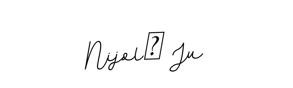 Also we have Nijolė Ju name is the best signature style. Create professional handwritten signature collection using BallpointsItalic-DORy9 autograph style. Nijolė Ju signature style 11 images and pictures png