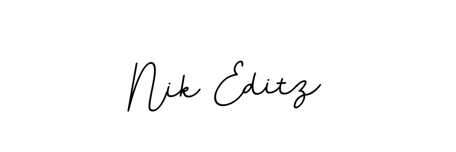 Make a beautiful signature design for name Nik Editz. Use this online signature maker to create a handwritten signature for free. Nik Editz signature style 11 images and pictures png