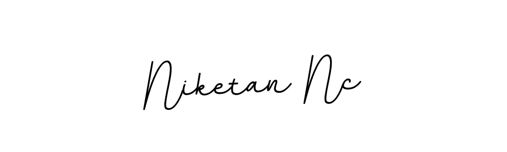 The best way (BallpointsItalic-DORy9) to make a short signature is to pick only two or three words in your name. The name Niketan Nc include a total of six letters. For converting this name. Niketan Nc signature style 11 images and pictures png