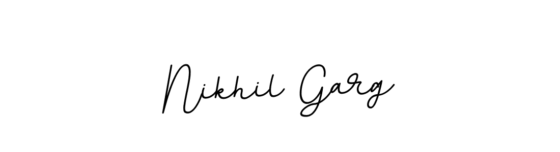 You should practise on your own different ways (BallpointsItalic-DORy9) to write your name (Nikhil Garg) in signature. don't let someone else do it for you. Nikhil Garg signature style 11 images and pictures png