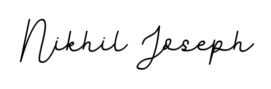 Quickly download Nikhil Joseph name signature in high-resolution PNG using BallpointsItalic-DORy9 style. Ready to insert into PDFs and online applications. Nikhil Joseph signature style 11 images and pictures png
